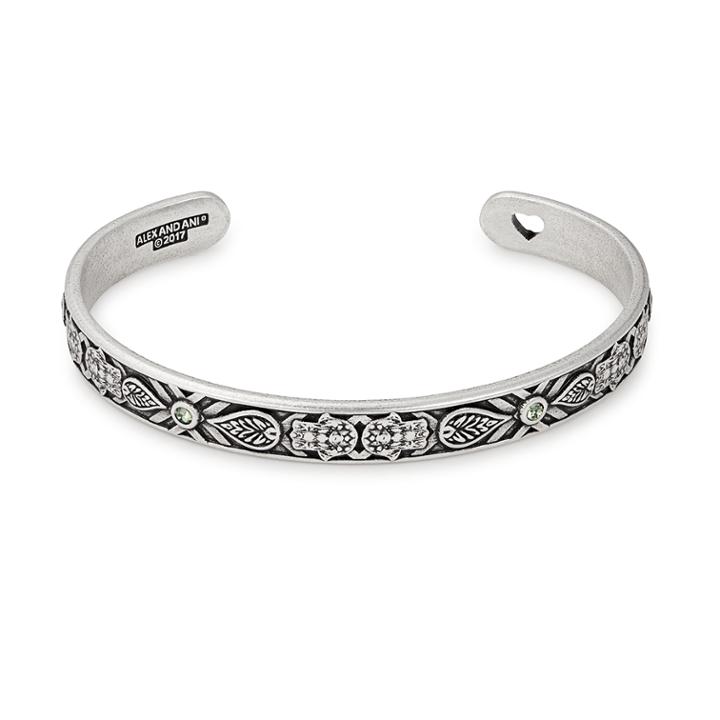 Alex And Ani Hand Of Fatima Cuff, Rafaelian Silver Finish