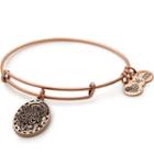 Alex And Ani Daughter Charm Bangle, Rafaelian Rose Gold Finish