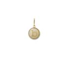 Alex And Ani Initial B Necklace Charm, 14kt Gold Plated
