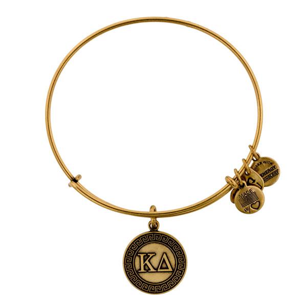 Alex And Ani Kappa Delta Charm Bangle, Rafaelian Gold Finish