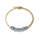 Alex And Ani Galaxy Expandable Bracelet With Swarovski  Crystals, 14kt Gold Plated