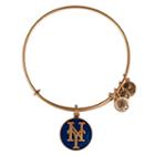 Alex And Ani Blue New York Mets™ Cap Logo Charm Bangle