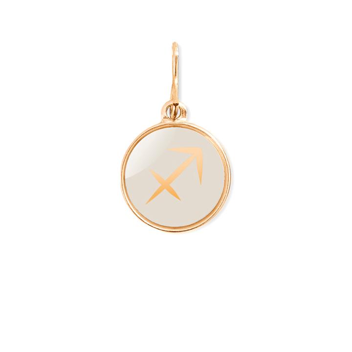 Alex And Ani Sagittarius Necklace Charm, 14kt Gold Plated