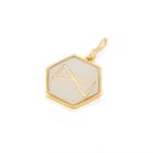 Alex And Ani Dagaz Necklace Charm, 14kt Gold Plated