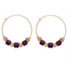 Alex And Ani Mulberry Trailblazer Earrings, Rafaelian Gold Finish