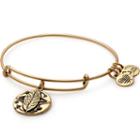 Alex And Ani Rowan Charm Bangle, Rafaelian Gold Finish