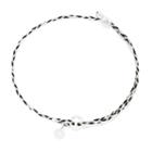 Alex And Ani Silver Crescent Precious Threads Bracelet, Sterling Silver