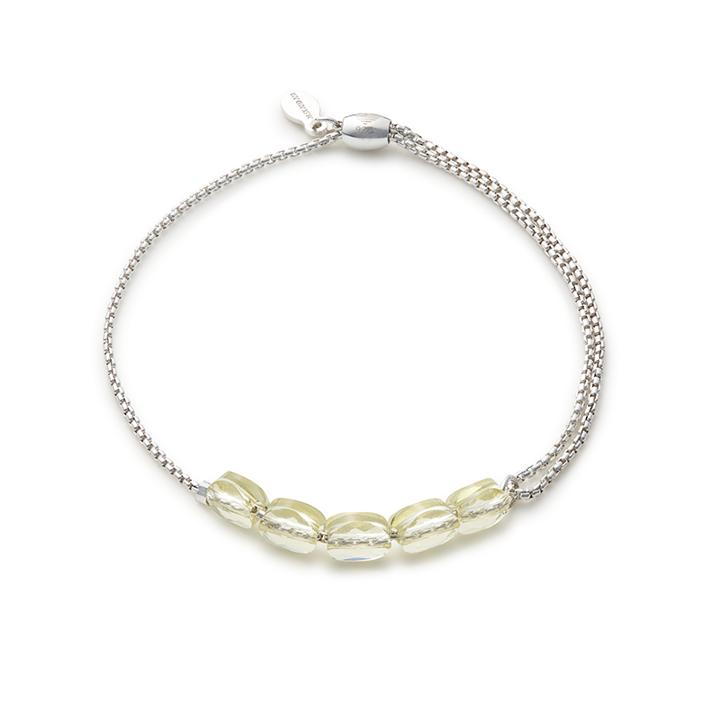 Alex And Ani Sunlight Expandable Bracelet With Swarovski  Crystals, Sterling Silver