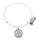 Alex And Ani North Carolina State University Charm Bangle, Rafaelian Silver Finish