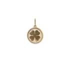 Alex And Ani Four Leaf Clover Necklace Charm, 14kt Gold Plated