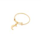 Alex And Ani Moon Expandable Wire Ring, 14kt Gold Plated