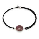 Alex And Ani Gamma Phi Beta Pull Cord Bracelet, Sterling Silver