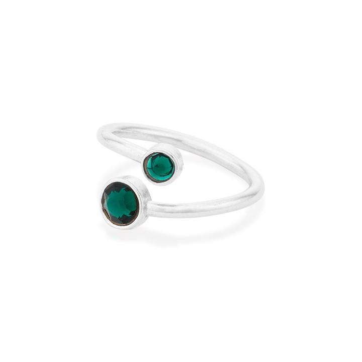 Alex And Ani May Ring Wrap With Swarovski® Crystals