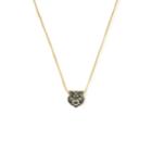 Alex And Ani Tiger Adjustable Necklace Project Cat, 14kt Gold Plated Sterling Silver