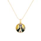 Alex And Ani Our Lady As Queen Of Heaven And Earth Expandable Necklace, Shiny Gold Finish