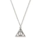 Alex And Ani Harry Potter  Deathly Hallows  Necklace, Rafaelian Silver Finish