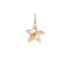 Alex And Ani Sandy Starfish Necklace Charm, Sterling Silver