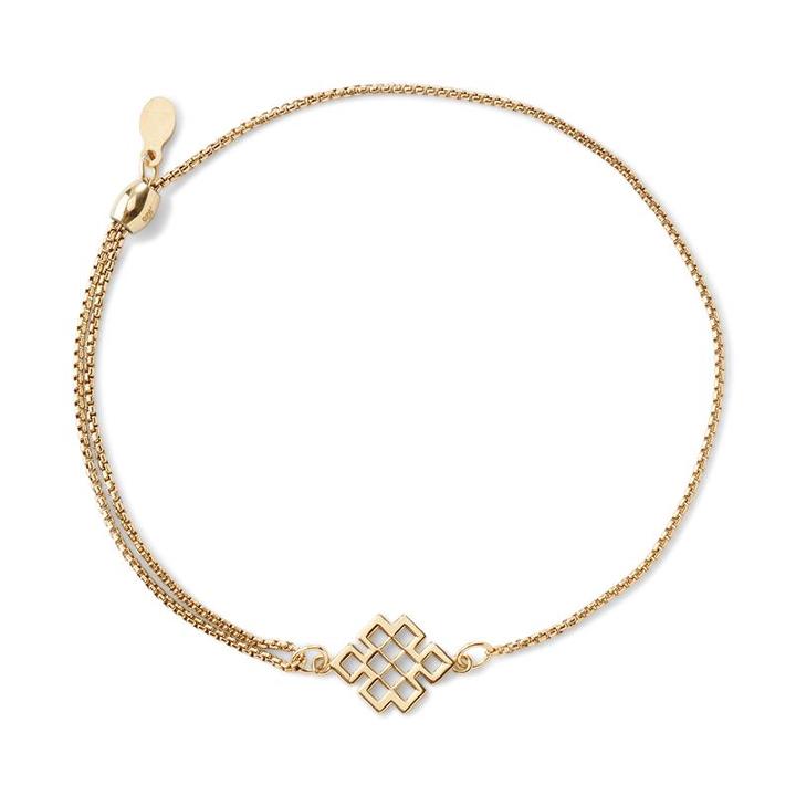 Alex And Ani Endless Knot Pull Chain Bracelet