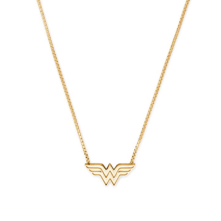Alex And Ani Wonder Woman Adjustable Necklace, 14kt Gold Plated Sterling Silver