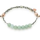 Alex And Ani Jade Precious Threads Bracelet, 14kt Rose Gold Plated