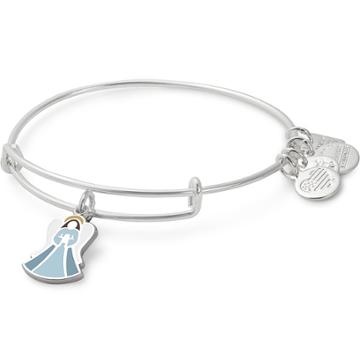 Alex And Ani Angel Charm Bangle Children's Miracle Network Hospitals, Shiny Silver Finish