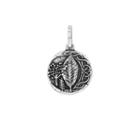 Alex And Ani Elder Necklace Charm, Rafaelian Silver Finish