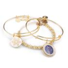 Alex And Ani Winter Synergy Bangle Stack | Online Exclusive, Shiny Gold Finish