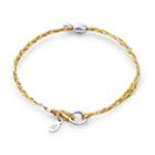 Alex And Ani Yellow Precious Threads Bracelet, Sterling Silver