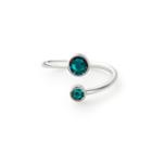 Alex And Ani May Ring Wrap With Swarovski  Crystals, Sterling Silver