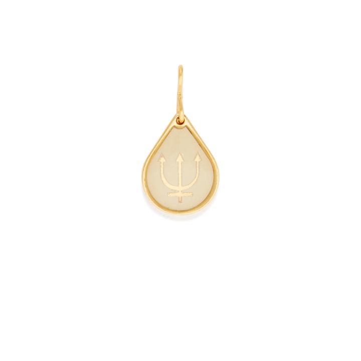 Alex And Ani Neptune Necklace Charm, 14kt Gold Plated