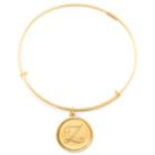 Alex And Ani Precious Initial Z Charm Bangle, 14kt Gold Filled