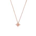 Alex And Ani Wonder Woman Star Adjustable Necklace, 14kt Rose Gold Plated