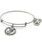 Alex And Ani Baltimore Orioles  Cap Logo Charm Bangle, Rafaelian Silver Finish