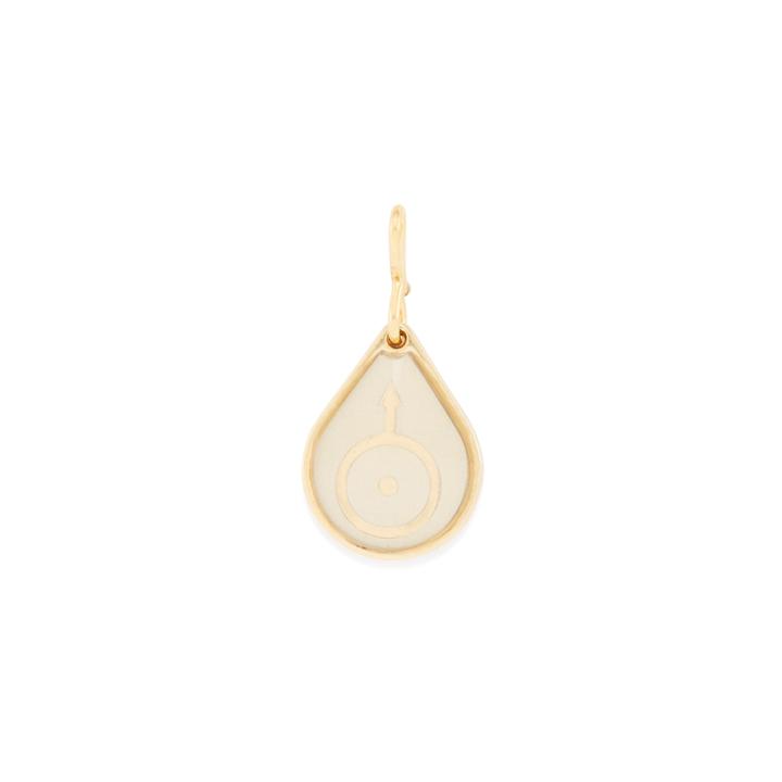 Alex And Ani Uranus Necklace Charm, 14kt Gold Plated