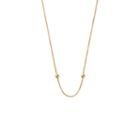 Alex And Ani 24” Expandable Chain Necklace 14kt Gold Plated