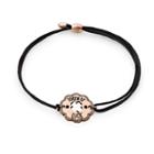 Alex And Ani Token Of Luck Pull Cord Bracelet, 14kt Rose Gold Plated