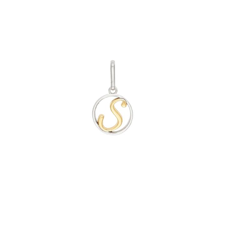 Alex And Ani Initial S Two Tone Necklace Charm