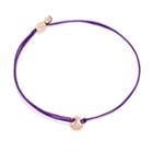 Alex And Ani Amethyst Kindred Cord World Peace | Unicef, 14kt Rose Gold Plated