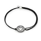 Alex And Ani Token Of Love Pull Cord Bracelet, Sterling Silver