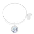 Alex And Ani Unexpected Miracles Art Infusion Charm Bangle, Shiny Silver Finish
