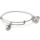 Alex And Ani Unexpected Blessings Charm Bangle, Rafaelian Silver Finish