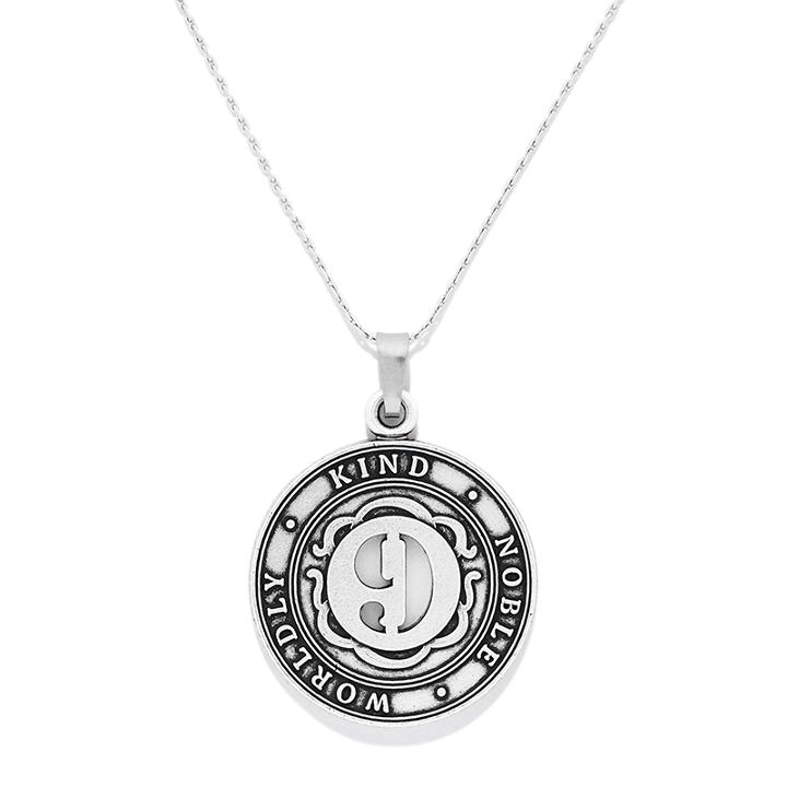 Alex And Ani Number 9 Expandable Necklace, Rafaelian Silver Finish