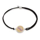Alex And Ani Florida State University Pull Cord Bracelet, Sterling Silver