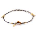 Alex And Ani Golden Shadow Galactic Crystal Precious Threads Bracelet, 14kt Gold Plated