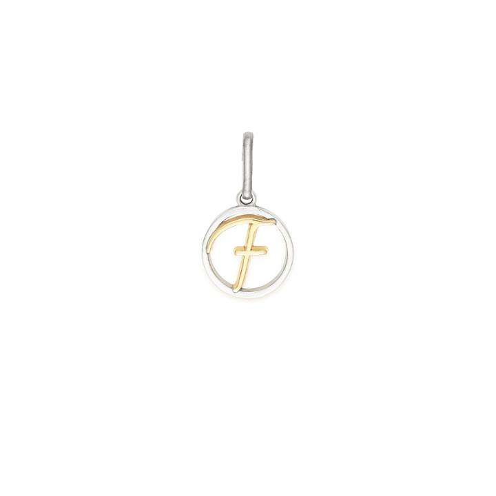 Alex And Ani Initial F Two Tone Necklace Charm