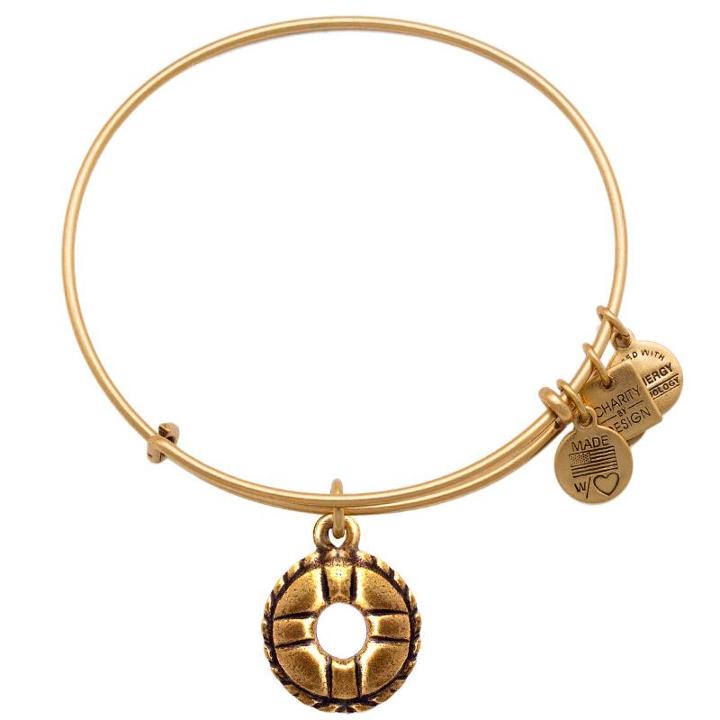 Alex And Ani Life Preserver Charm Bangle