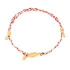 Alex And Ani Seahorse Precious Threads Bracelet, 14kt Gold Plated