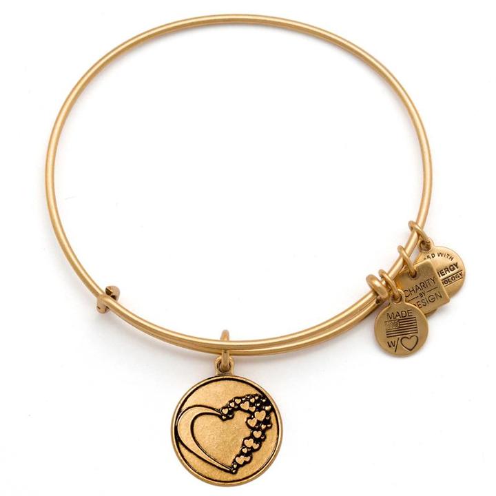 Alex And Ani Whole Heart Charm Bangle
