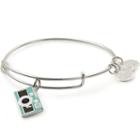 Alex And Ani In A Flash Color Infusion Charm Bangle, Shiny Silver Finish