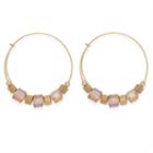 Alex And Ani Daybreak Trailblazer Earrings, Rafaelian Gold Finish